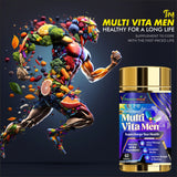 Men's Sports Bundle- Vitaminnica Multi Vita Men+ Korean Ginseng+ Keto Fat Burner- 180 Capsules