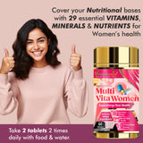 Vitaminnica Biotin+Her Health+Multi Vita Women- Combo Pack | 180 Capsules