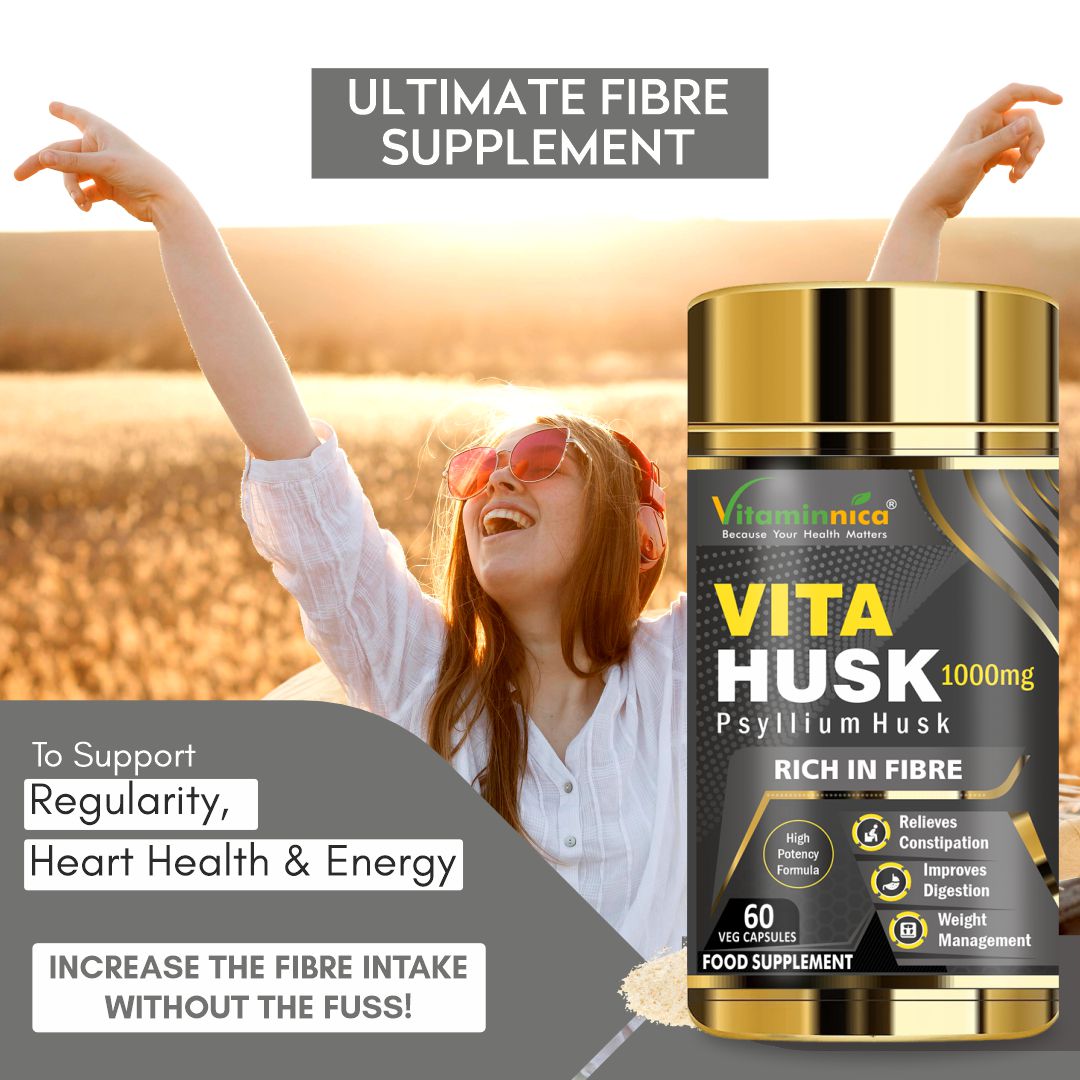 Vitaminnica Vita Husk Psyllium Husk - 60 Capsules