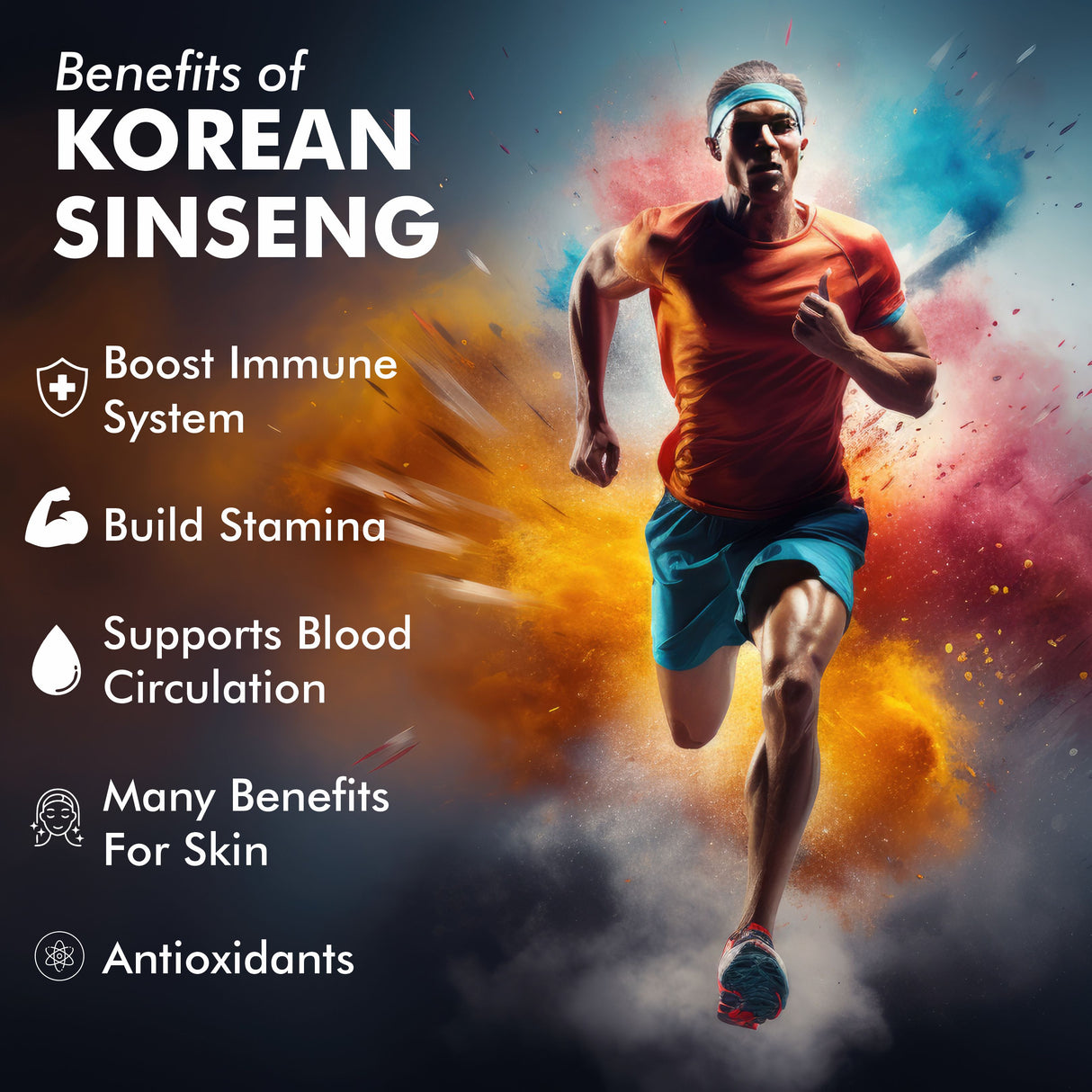 Vitaminnica Ginseng coréen-60 gélules