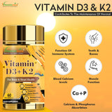 Men's Immunity Bundle- Vitaminnica Multi Vita Men+ Black Garlic + D3K2- 180 Capsules