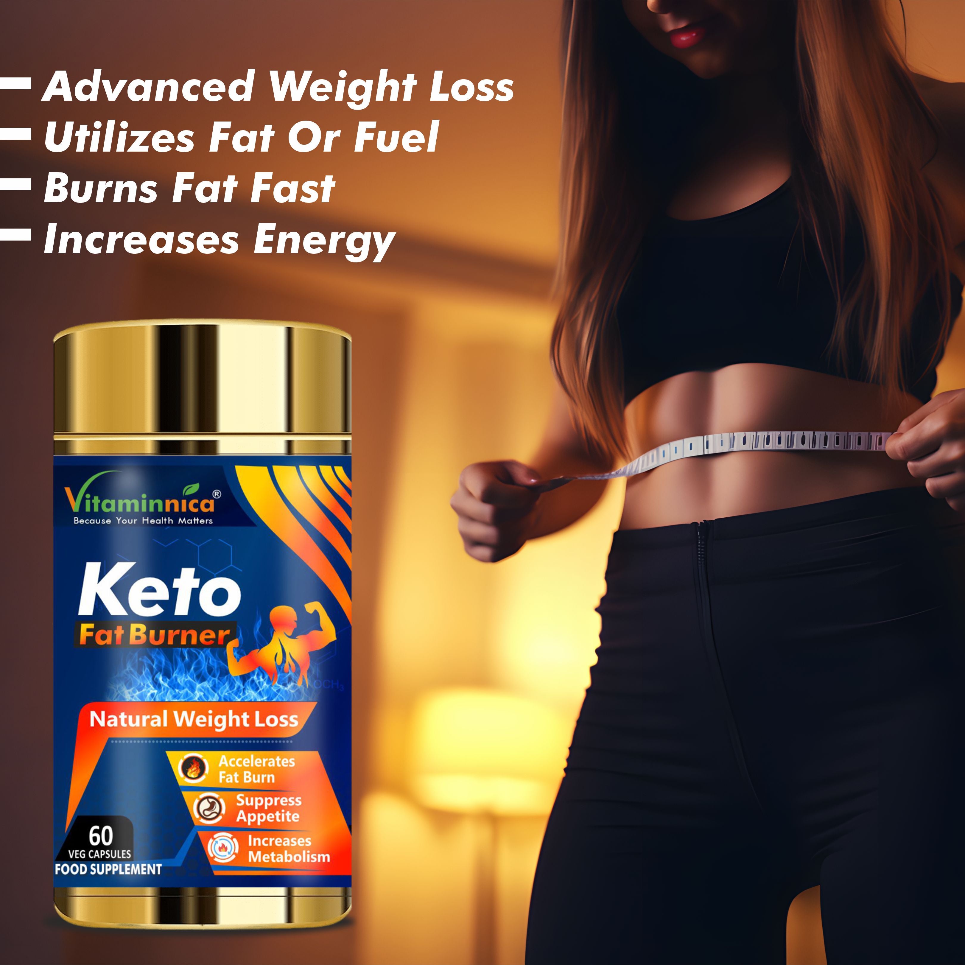 Keto Fat Burner Veg Capsules Online in UK Vitaminnica