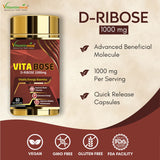 Vitaminnica Vita Bose D-Ribose – 60 Kapseln