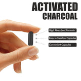 Vitaminnica Activated Charcoal 300mg- Supports Detox & Gas Relief- 60 Capsules